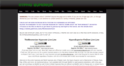 Desktop Screenshot of hypnosuperior.com