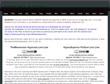 Tablet Screenshot of hypnosuperior.com
